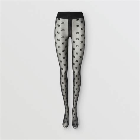 burberry tights|Burberry monogram motif tights.